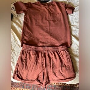 Bundle of two storq pocket t shirts and one pair of shorts